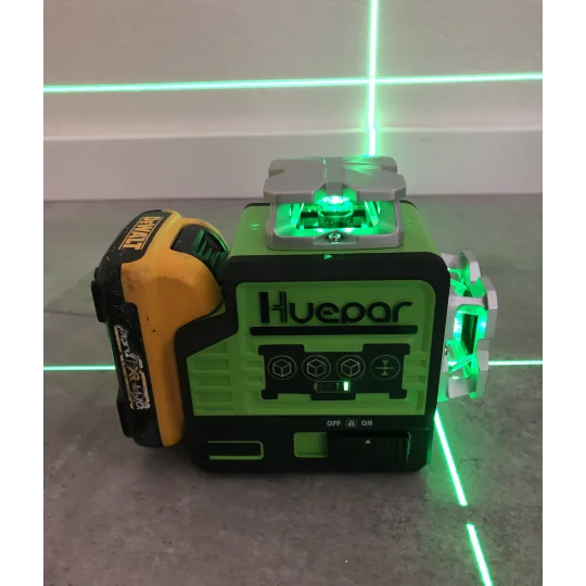 10,8V univerzalni PRO P03CG 12 linijski zeleni laserski nivelir bluetooth - Image 2