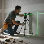 Natančnost in Vidljivost: Zakaj je Zeleni Laserski Nivelir 3×360 Nepogrešljiv za Vsakega Mojstra?