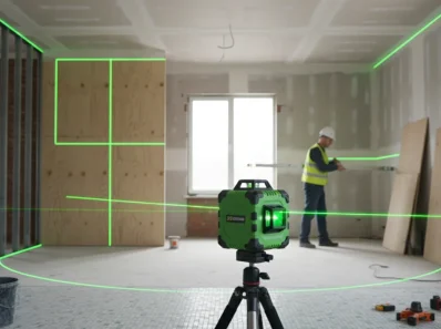 Natančnost in Učinkovitost: Zakaj je zeleni 3D laserski nivelir nepogrešljiv pri vaših projektih?