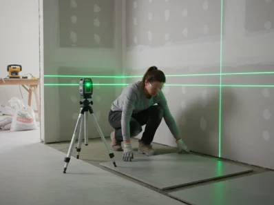 Natančnost in učinkovitost: Odkrijte prednosti laserskega nivelirja 360° z zelenim žarkom