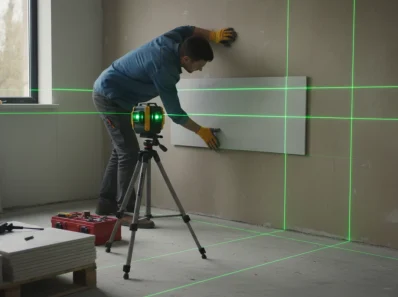 Natančnost na dosegu roke: Kako vam 3D zeleni laserski nivelir olajša delo