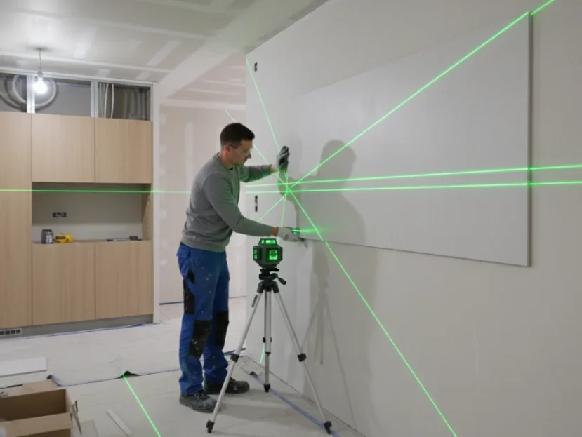 Odkrijte Natančnost: Revolucija v Merjenju z Laserskim Nivelirjem 3x360° z Zelenim Žarkom 1 Odkrijte Natančnost: Revolucija v Merjenju z Laserskim Nivelirjem 3x360° z Zelenim Žarkom