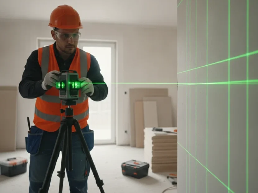 Natančnost na Dosegu Roke: Odkrijte Moč 360° Laserskega Nivelirja z Zeleno Linijo 3 Natančnost na Dosegu Roke: Odkrijte Moč 360° Laserskega Nivelirja z Zeleno Linijo