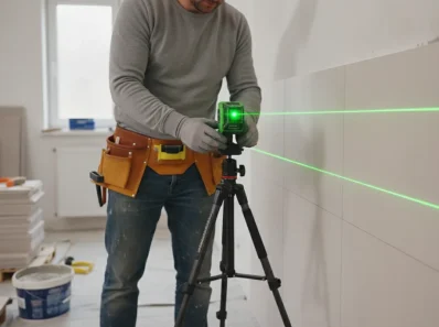 Natančnost na dosegu roke: Zanesljiv laserski nivelir za vsak projekt