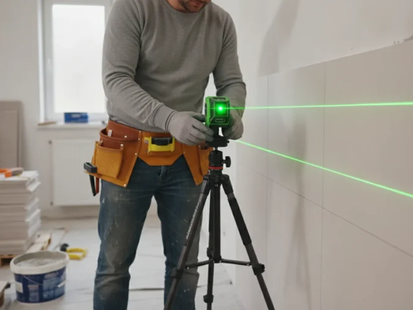 Natančnost na dosegu roke: Zanesljiv laserski nivelir za vsak projekt