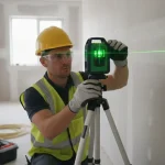 Natančnost na Dosegu Roke: Odkrijte Moč 360° Laserskega Nivelirja z Zeleno Linijo