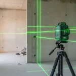 Akumulatorski laserski nivelir 5-linijski zeleni | Kupi zdaj