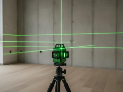 Kako zeleni laserski nivelir izboljša natančnost vaših gradbenih projektov