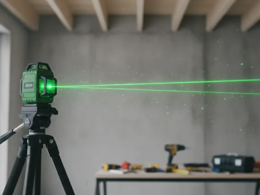 Kako zeleni laserski nivelir popolnoma spremeni natančnost vaših projektov