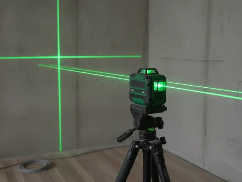 Kako zeleni laserski nivelir spremeni potek vsakega gradbenega projekta 5 Kako zeleni laserski nivelir spremeni potek vsakega gradbenega projekta