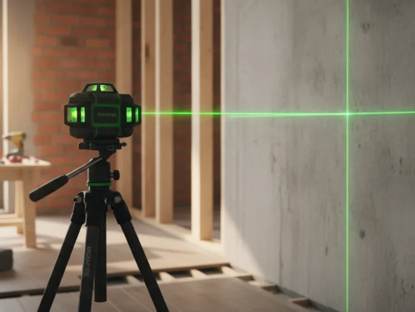 Kako zeleni laserski nivelir spremeni potek vsakega gradbenega projekta 1 Kako zeleni laserski nivelir spremeni potek vsakega gradbenega projekta