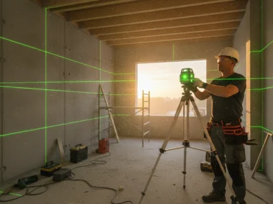 Zeleni laserski nivelir: Kako izbrati najboljši gradbeni laser za popolno natančnost