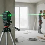 Zeleni 3D Laserski Nivelir: Skrivnost do Popolne Natančnosti pri Gradnji in Prenovi