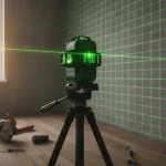 Zeleni laserski nivelir Huepar 602CG + gratis akumulator