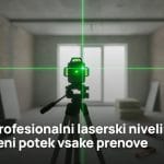 Akumulatorski laserski nivelir 5-linijski zeleni | Kupi zdaj