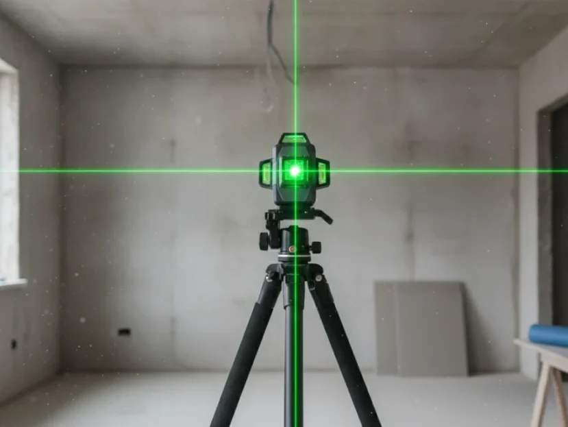 3D Laserski Nivelir: Skrivnost Popolnoma Ravnih Linij pri Vsakem Projektu