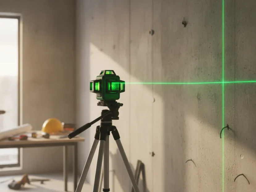 Kako izbrati najboljši zeleni laserski nivelir za vaše gradbene projekte