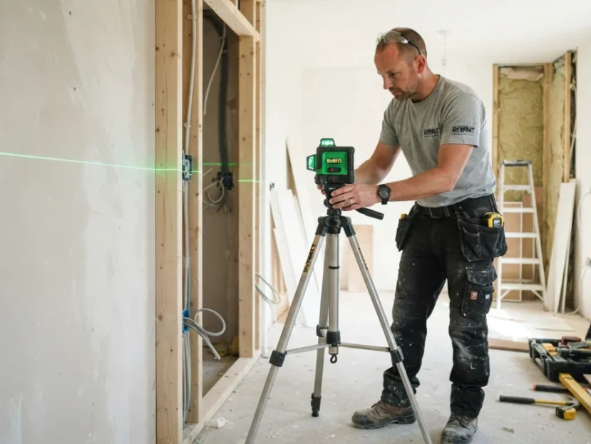 Kako izbrati popolno lasersko nivelirno napravo za natančno gradnjo in prenovo