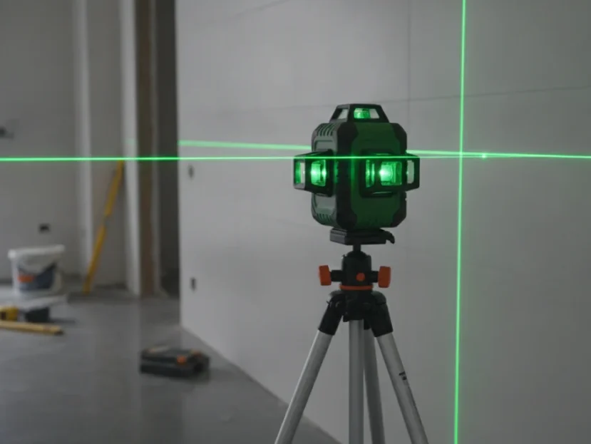 Profesionalni 3D Laserski Nivelir: Popolna Natančnost za Vsak Gradbeni Projekt
