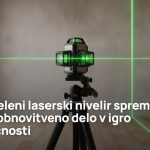Profesionalni 3D Laserski Nivelir: Popolna Natančnost za Vsak Gradbeni Projekt